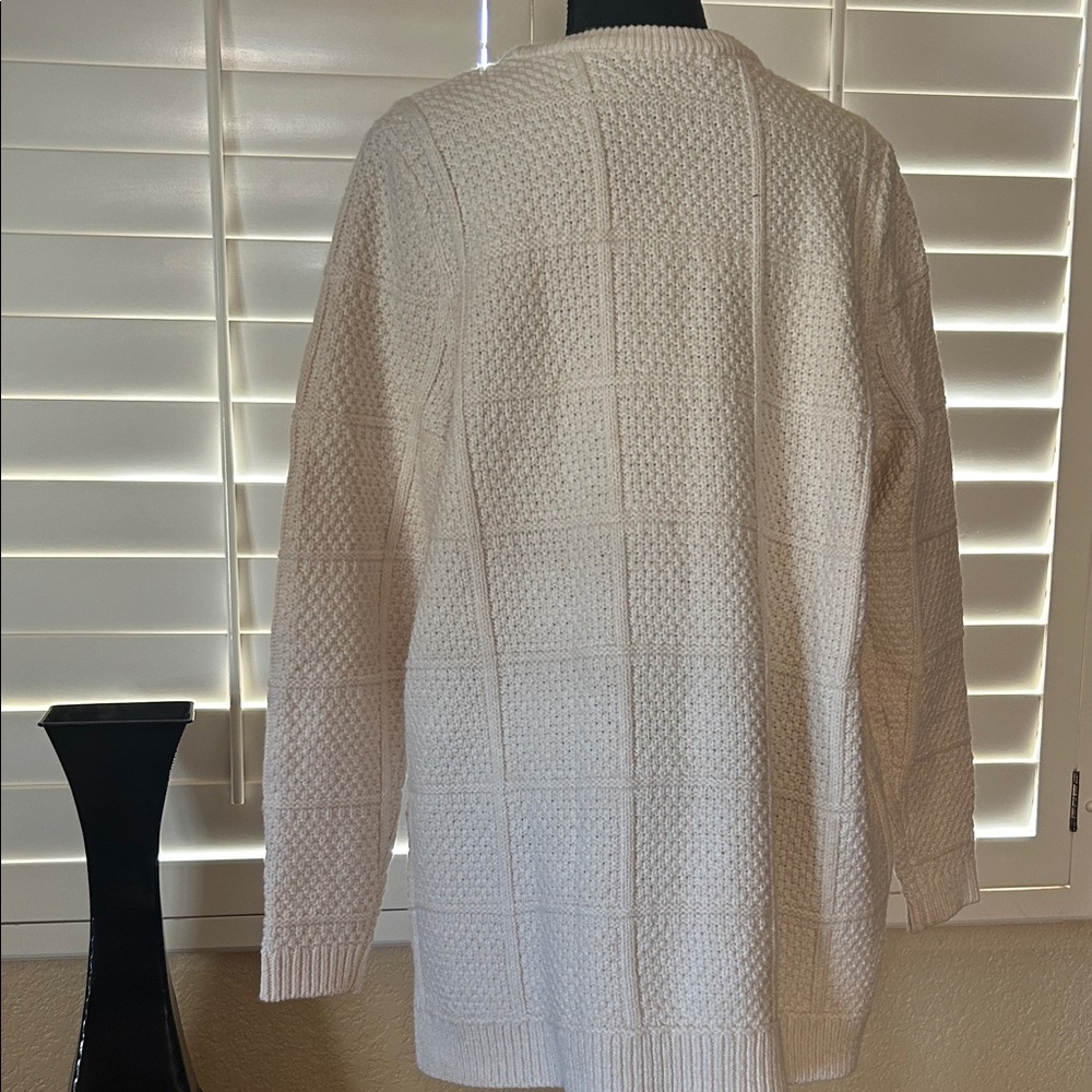 Land’s End Textured Knit Tunic Sweater - Picture 4 of 4